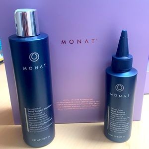 Monat Bond support shampoo and bond building hair treatment